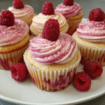 Raspberry Swirl Cupcakes