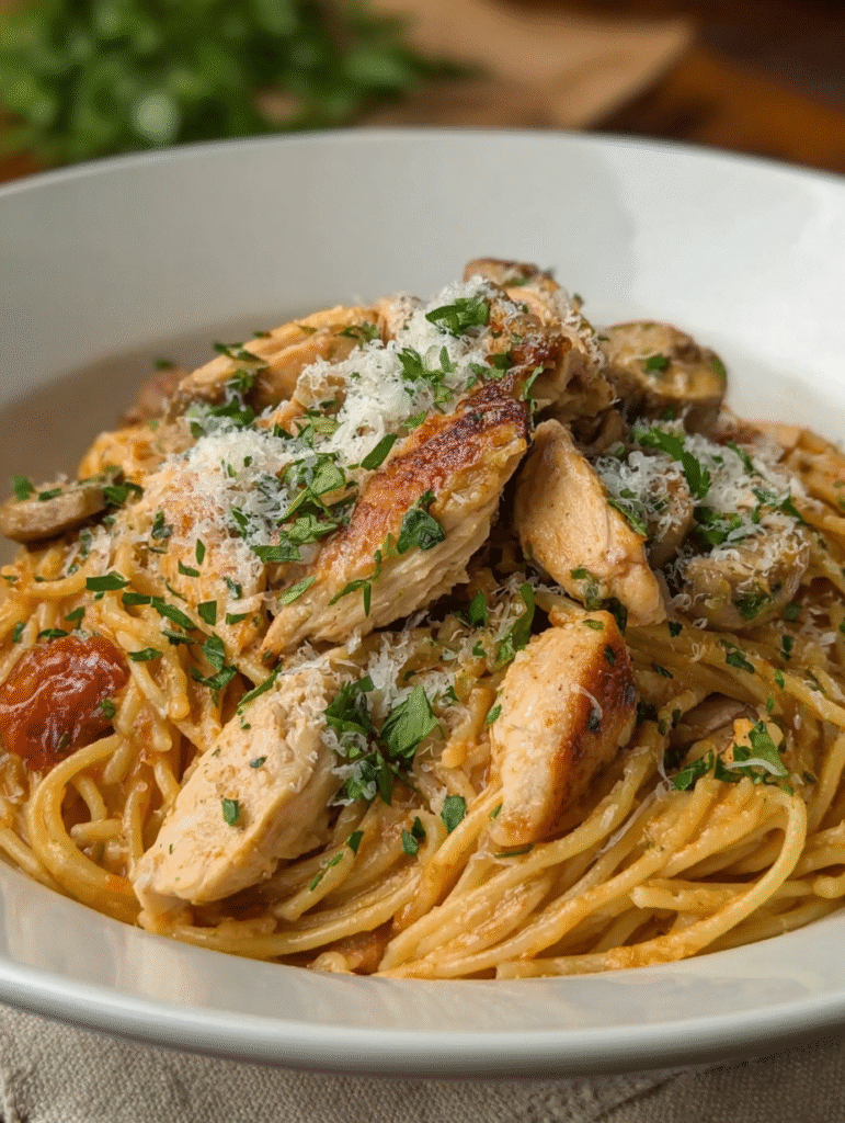 Rotisserie Chicken Pasta
