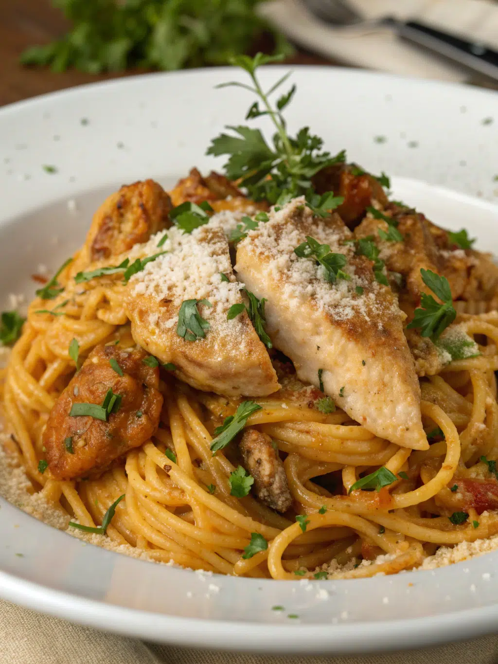 Rotisserie Chicken Pasta