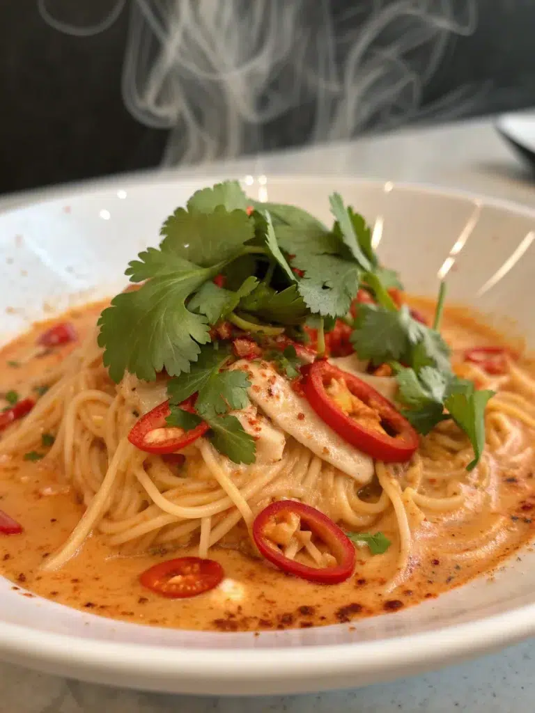 Spicy Coconut Noodles