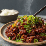 Sticky Ginger Beef Mince