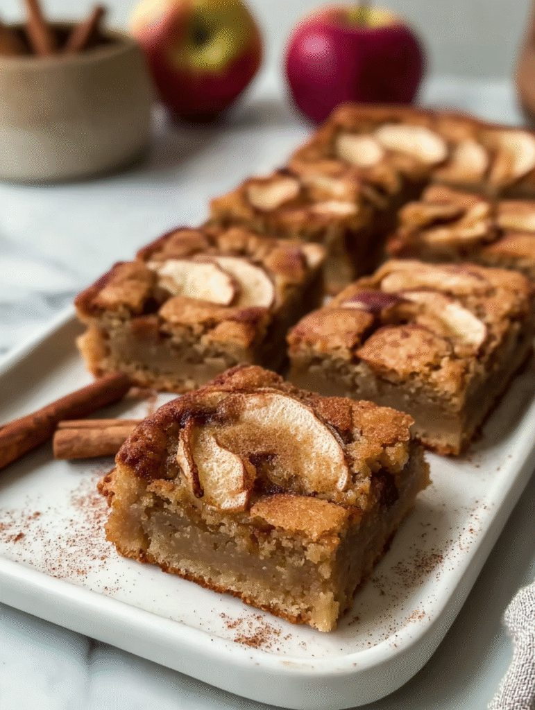 Apple Cinnamon Blondies How to Bake the Best Fall Treat