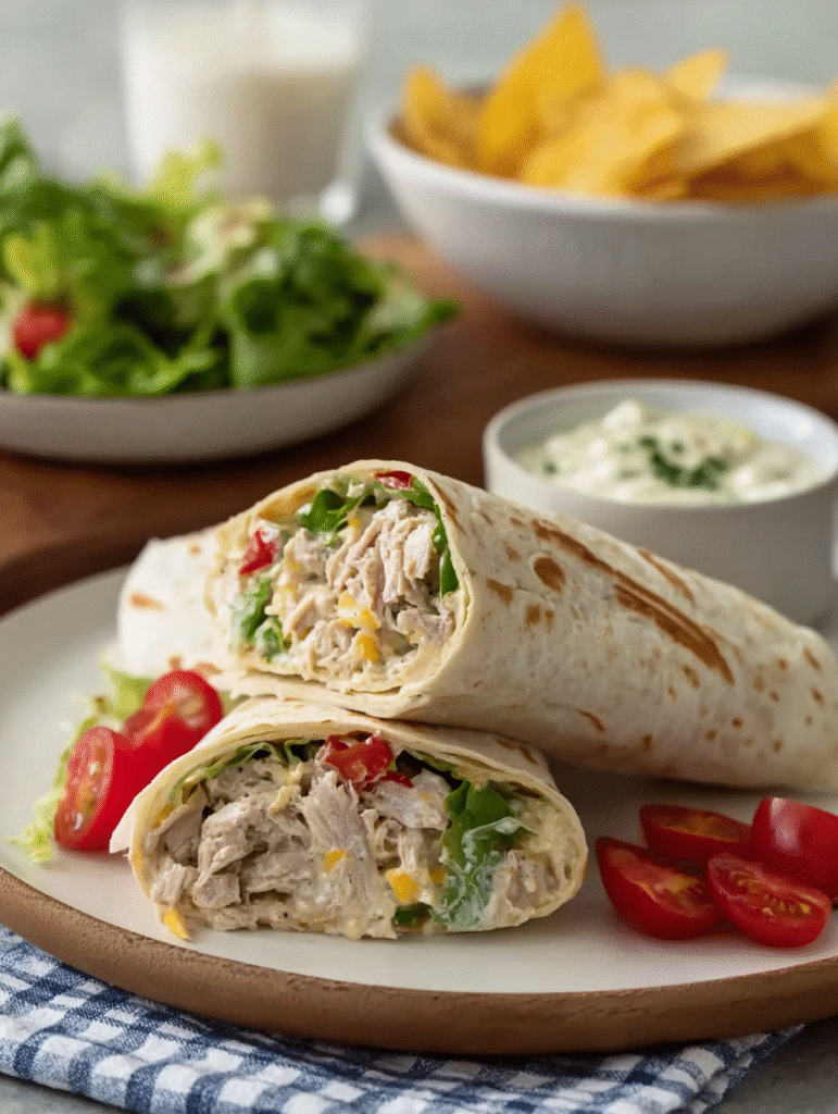 Tuna Melt Wrap