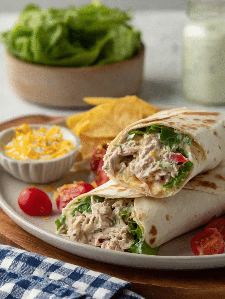 Tuna Melt Wrap