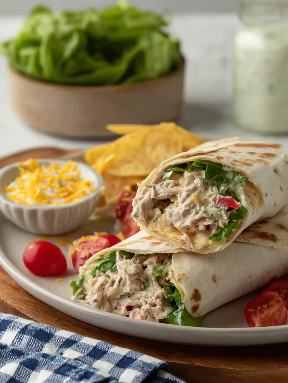 Tuna Melt Wrap