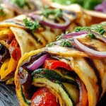 Grilled Vegetable Wrap - Fresh and Healthy Lunch Option