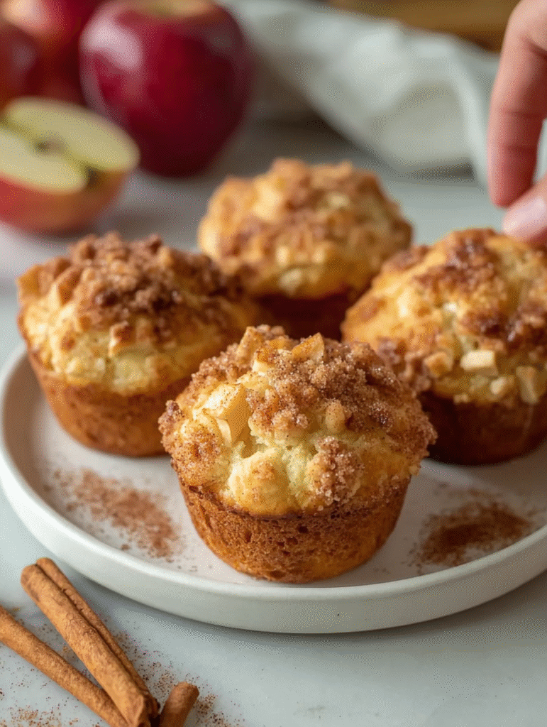 Apple Cinnamon Sour Cream Muffins: The Perfect Fall Breakfast Treat