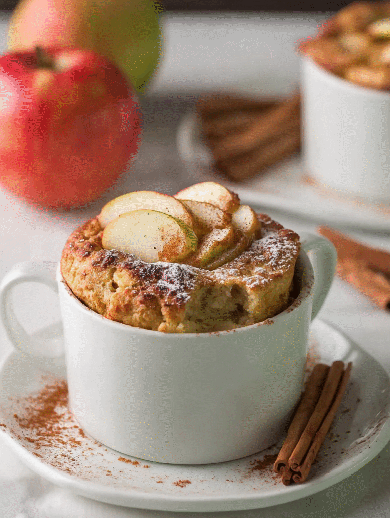 5-Minute Apple Mug Cake: The Perfect Single-Serve Dessert