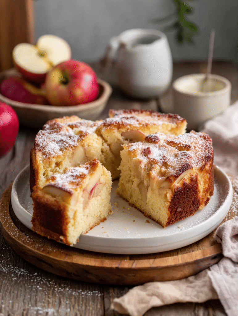 Apple Yogurt Cake 