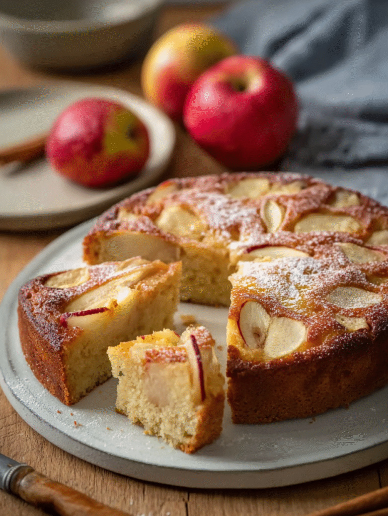 Irresistible Apple Yogurt Cake: A Perfect Blend of Tender Fruit and Creamy Delight