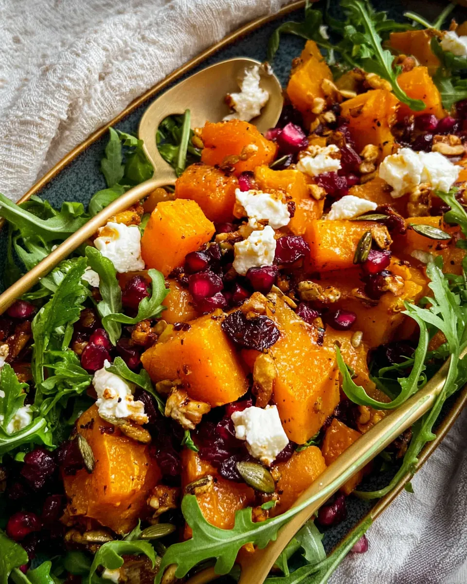 Butternut Squash Feta Salad