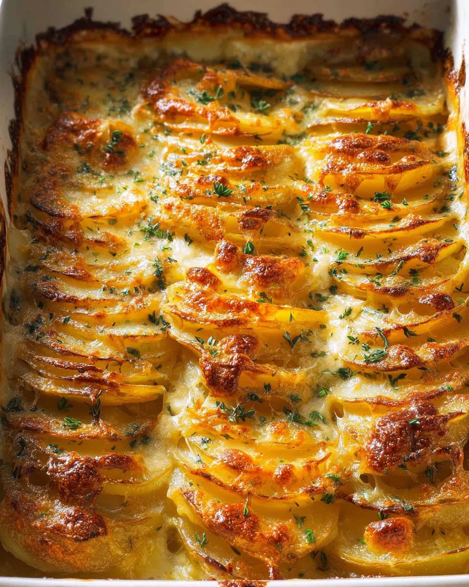 Cheesy Scalloped Potatoes