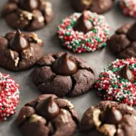Chocolate Blossom Cookies