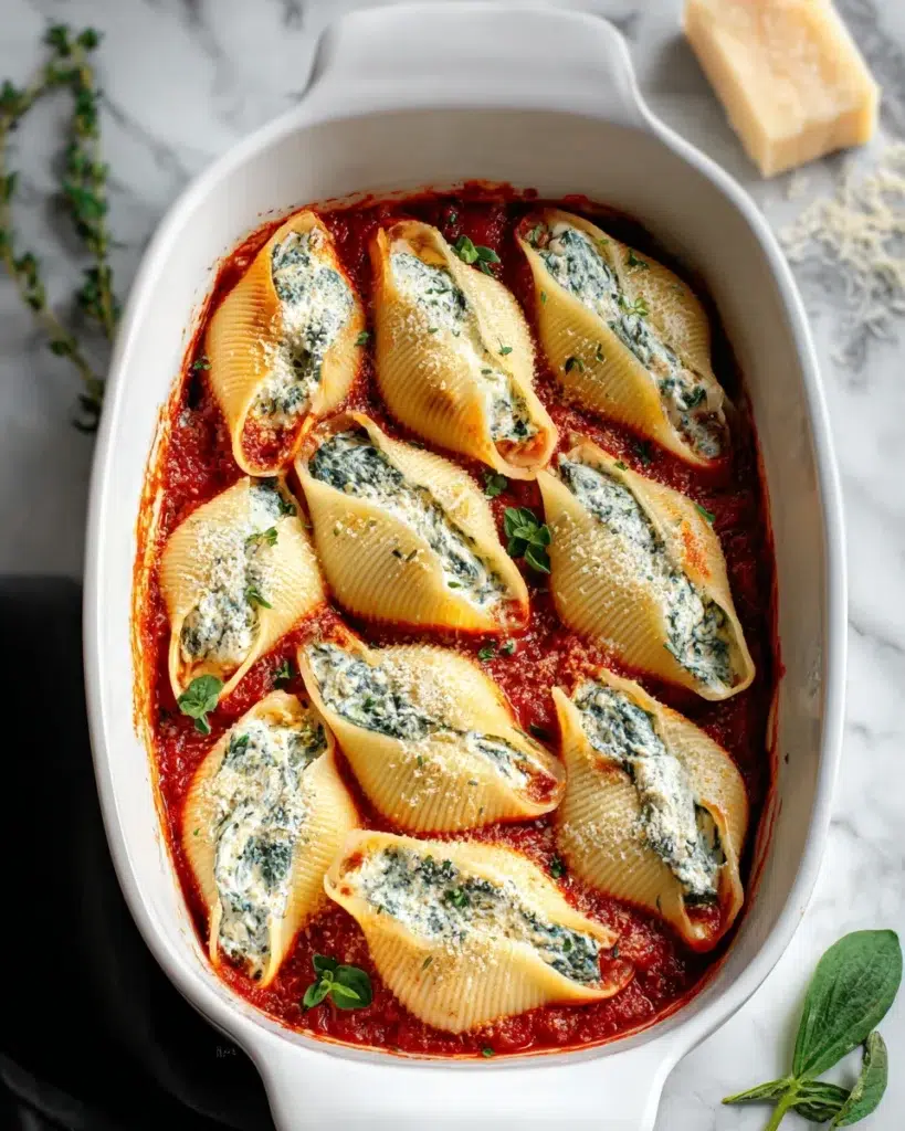 Christmas Stuffed Shells