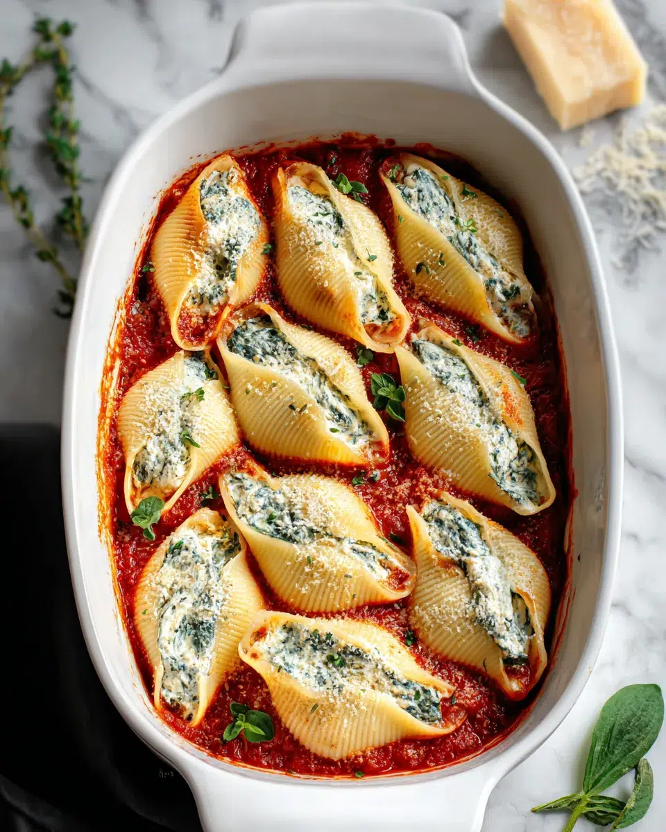 Christmas Stuffed Shells