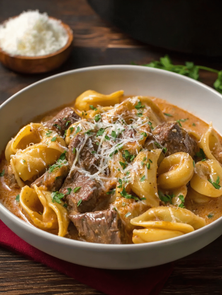 Creamy Beef and Shells How to Make in 8 Easy Steps