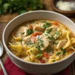 Creamy Chicken Lasagna Soup