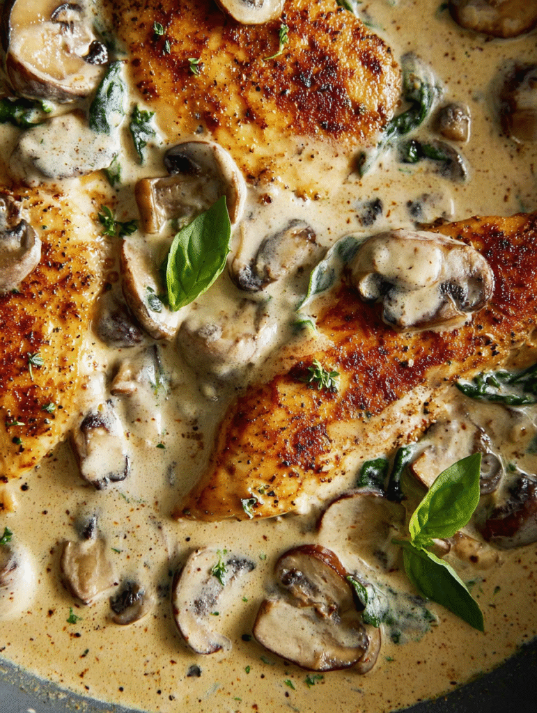 Creamy Mushroom Chicken