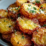 Crispy Crunchy Parmesan Potatoes