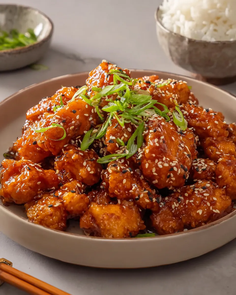 Honey Sesame Chicken