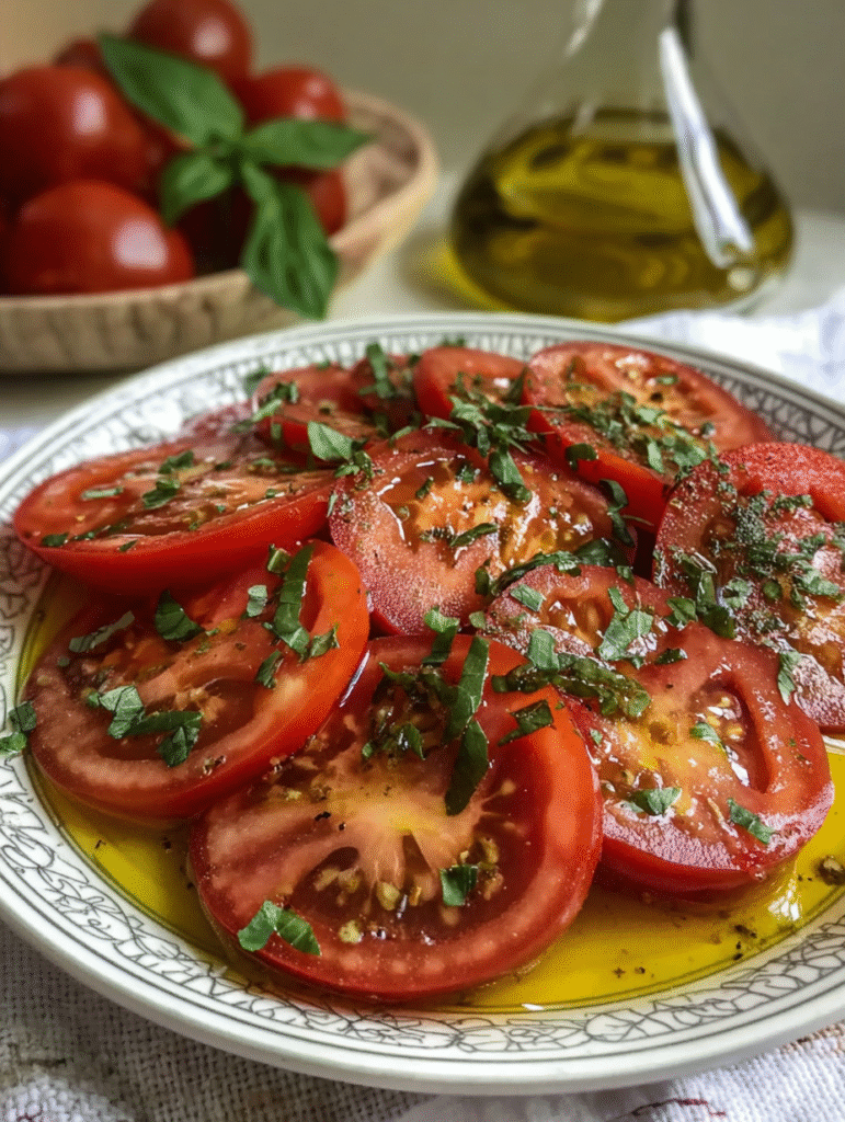 Marinated Tomatoes