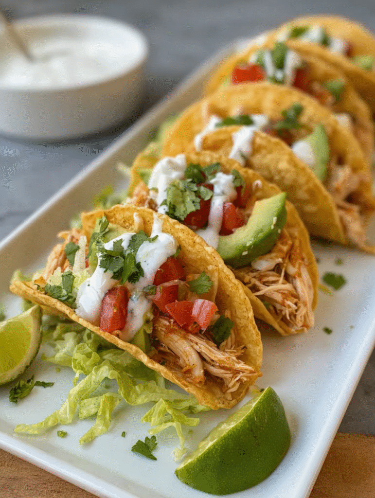 Mini Baked Chicken Tacos: The Perfect Bite-Sized Party Appetizer