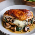Mushroom Stuffed Chicken