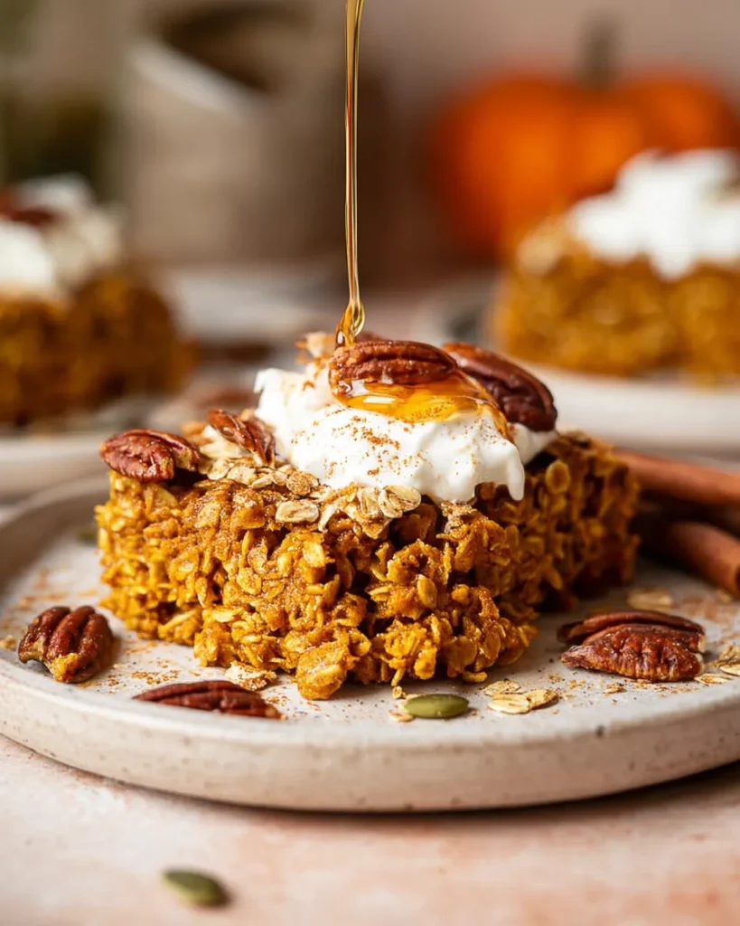 Pumpkin Baked Oatmeal