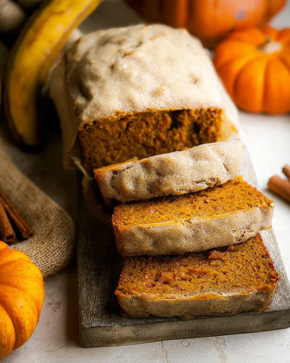 Pumpkin Banana Bread