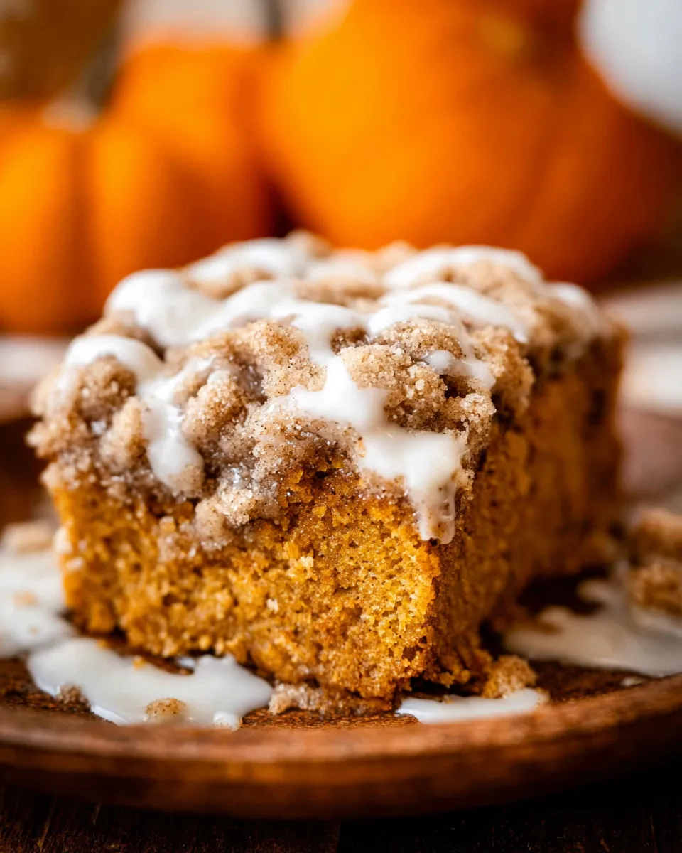 Pumpkin Coffee Cake