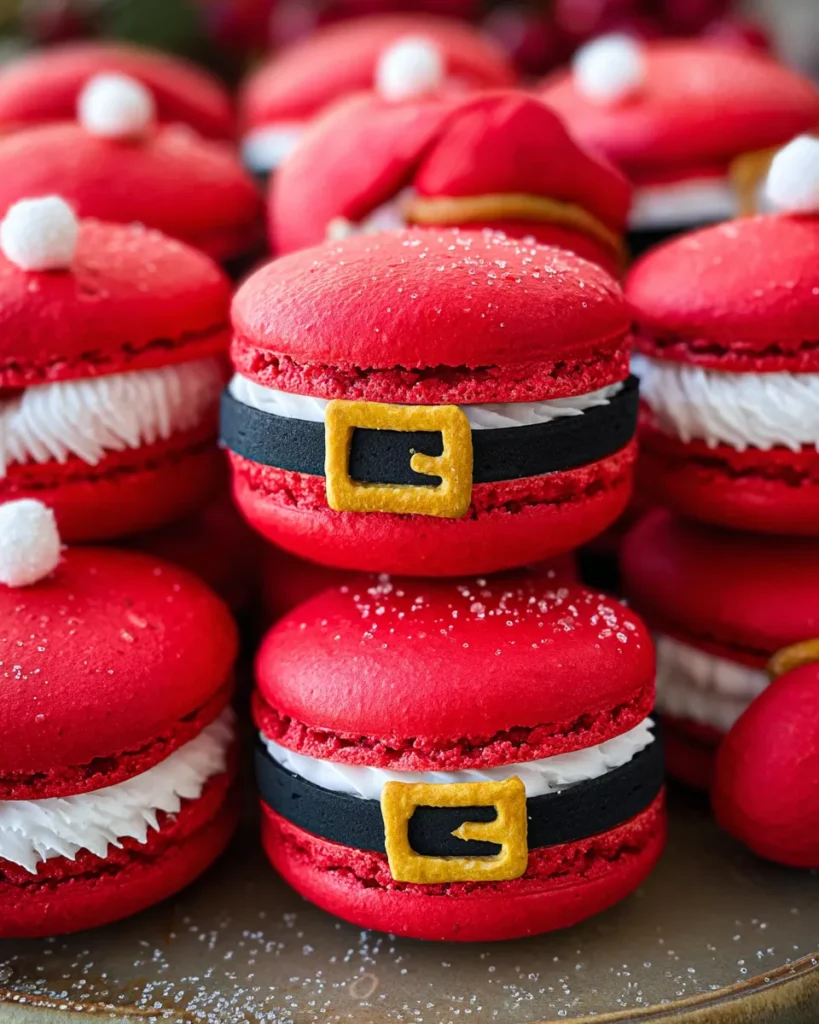 Santa Claus Macarons