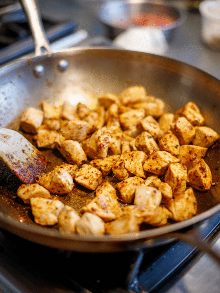The Best Spicy Southern Cheesy Chicken Spaghetti Casserole
