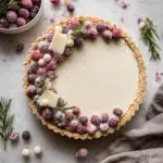 White Chocolate Cranberry Tart