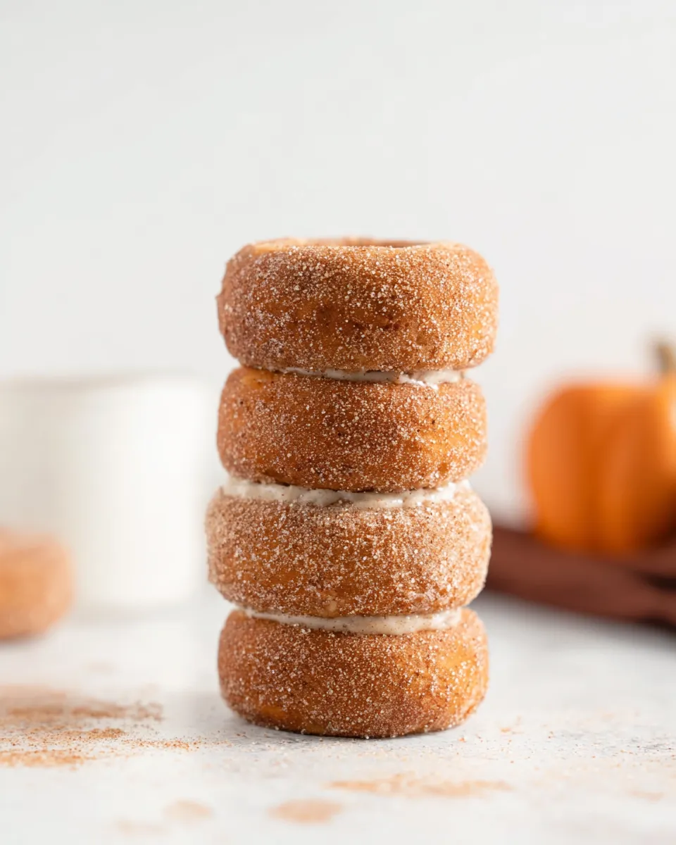 pumpkin spice donuts