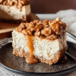 Apple Crumble Cheesecake
