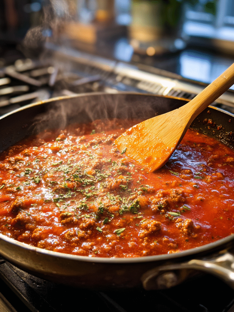 Cheesy Christmas Lasagna