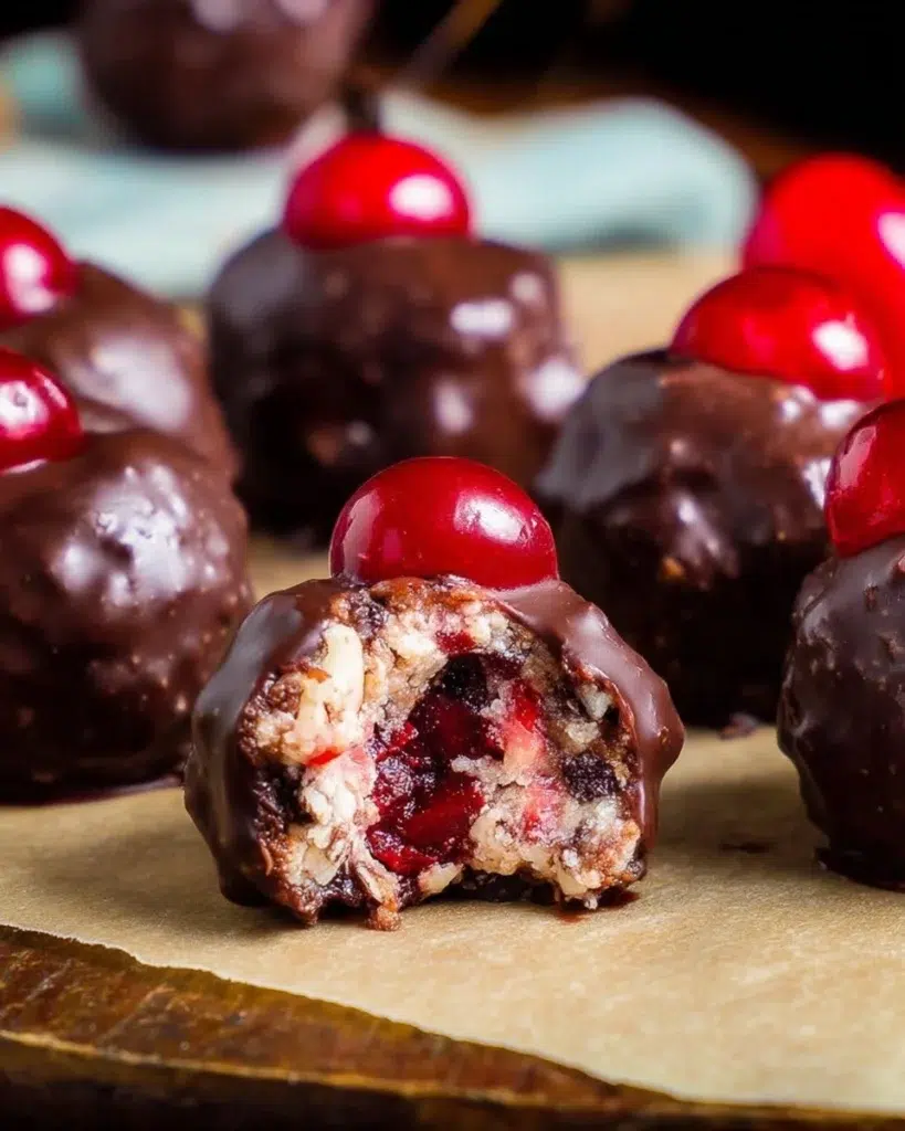 Cherry Bourbon Balls
