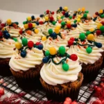 Christmas Light Cupcakes