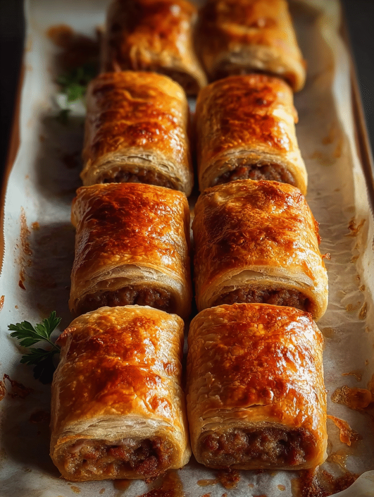 Christmas Sausage Rolls