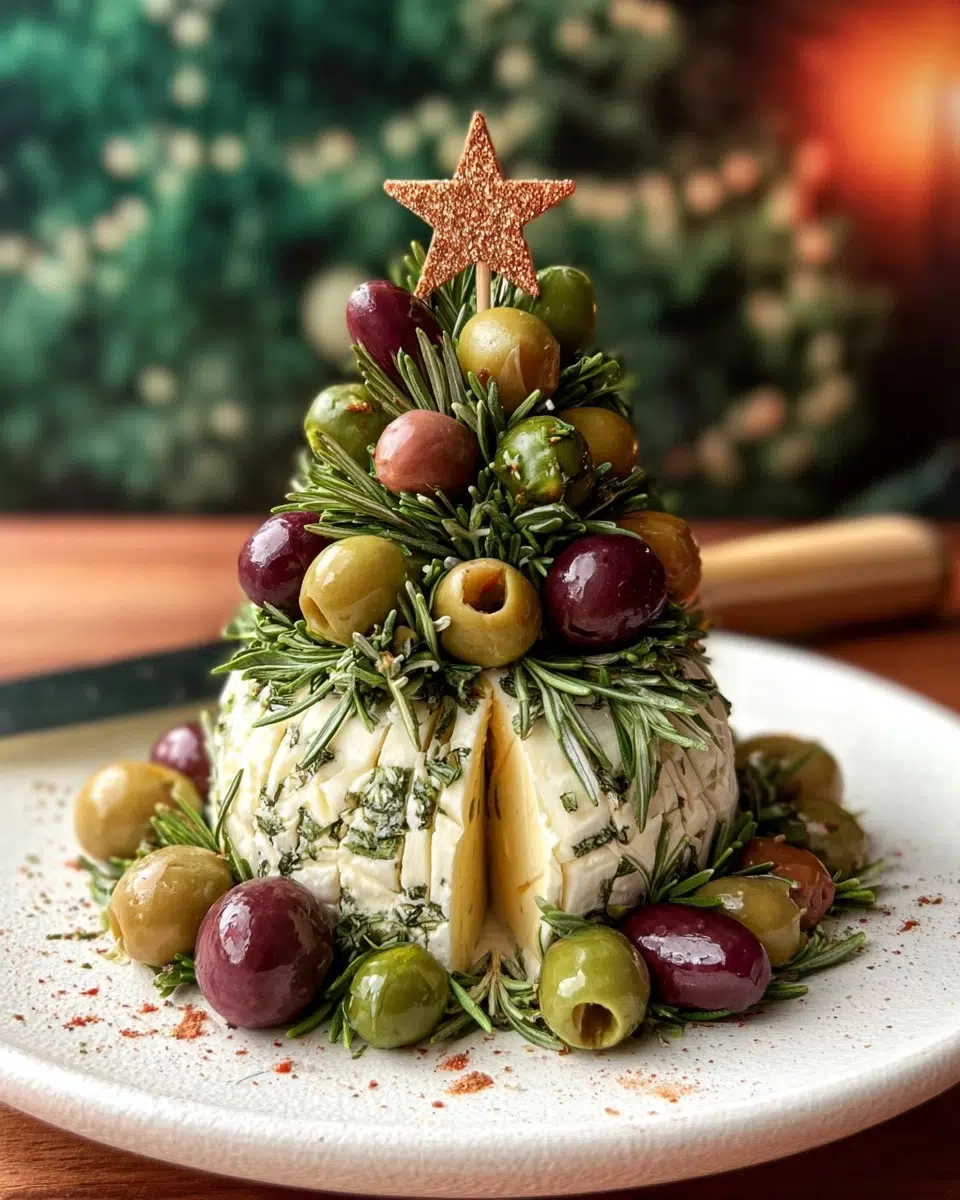 Christmas Tree Cheese Ball