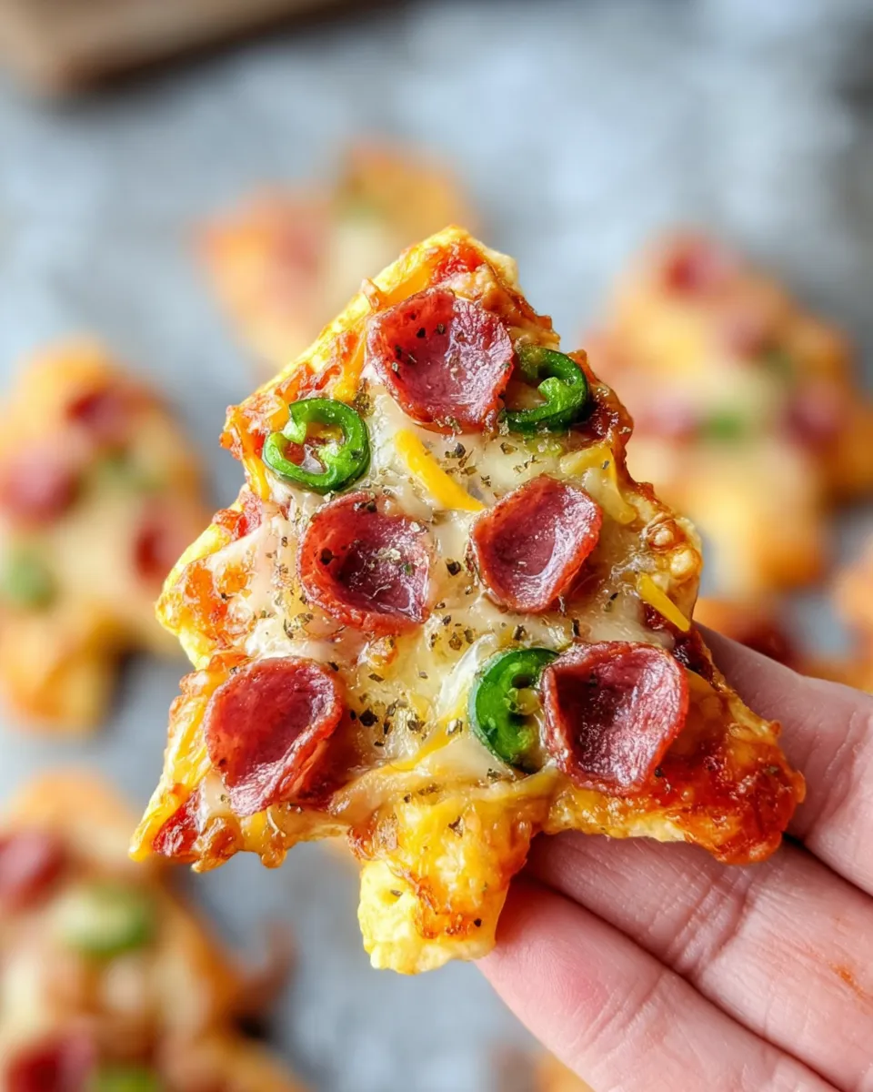 Christmas Tree Pizzas