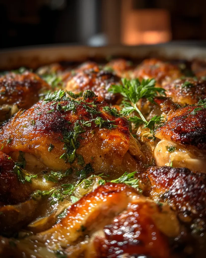 French Chicken Casserole a la Normande