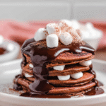Hot Chocolate Pancakes