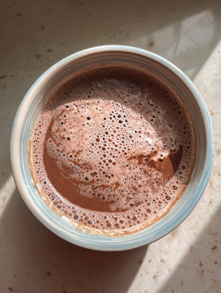 Hot Chocolate Pancakes