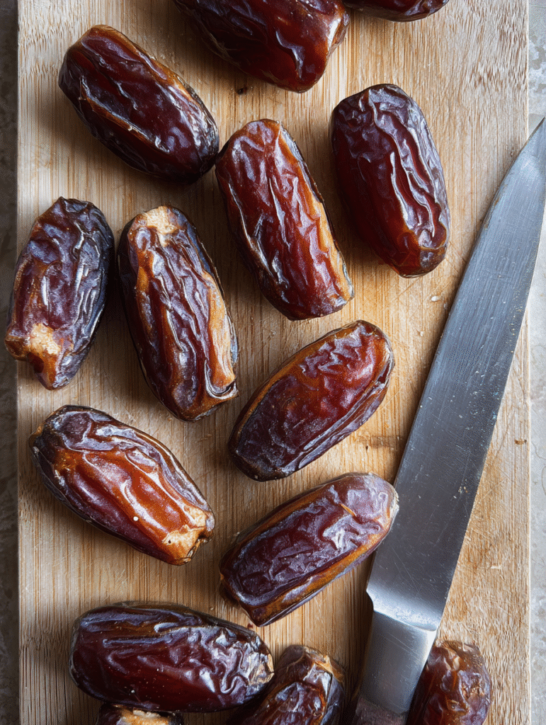 Mascarpone Stuffed Dates with Pomegranate and Honey