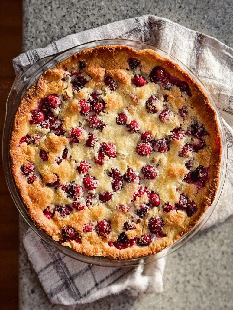 Nantucket Christmas Cranberry Pie