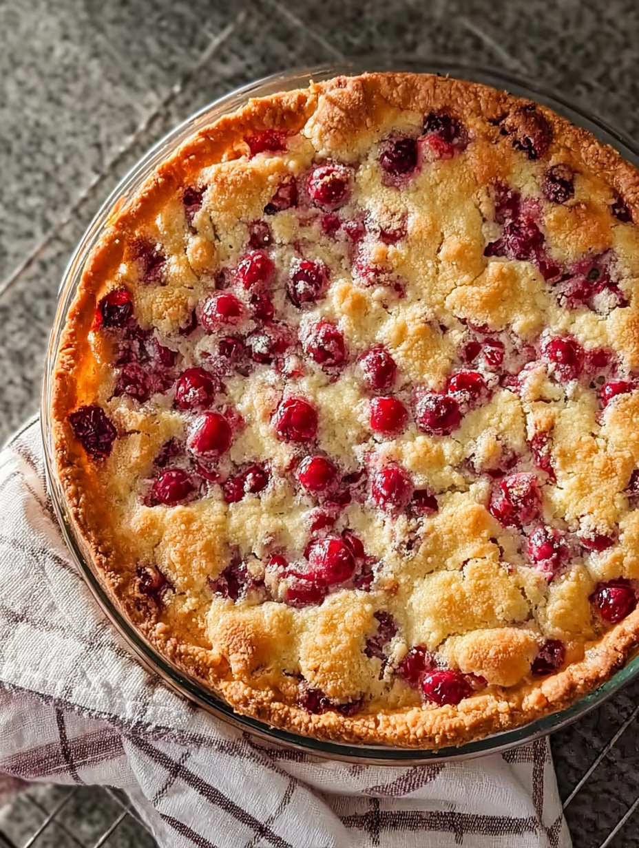 Nantucket Christmas Cranberry Pie