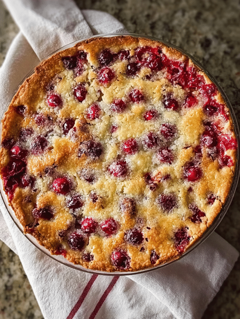 Nantucket Christmas Cranberry Pie