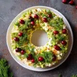 Olivier Salad Wreath