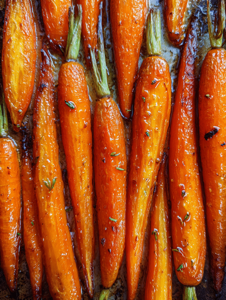 Roasted Carrots with Whipped Ricotta and Hot Honey